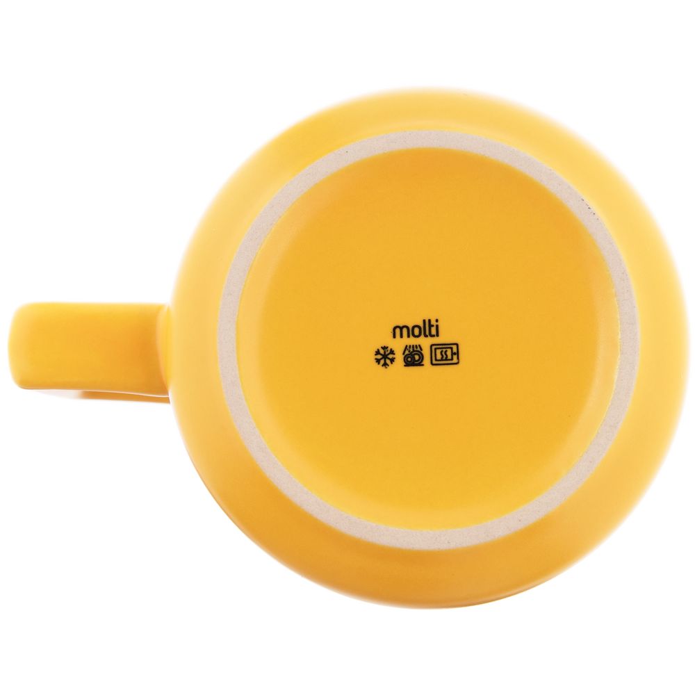 Чашка Jumbo, ver.2, матовая, желтая — изображение 4