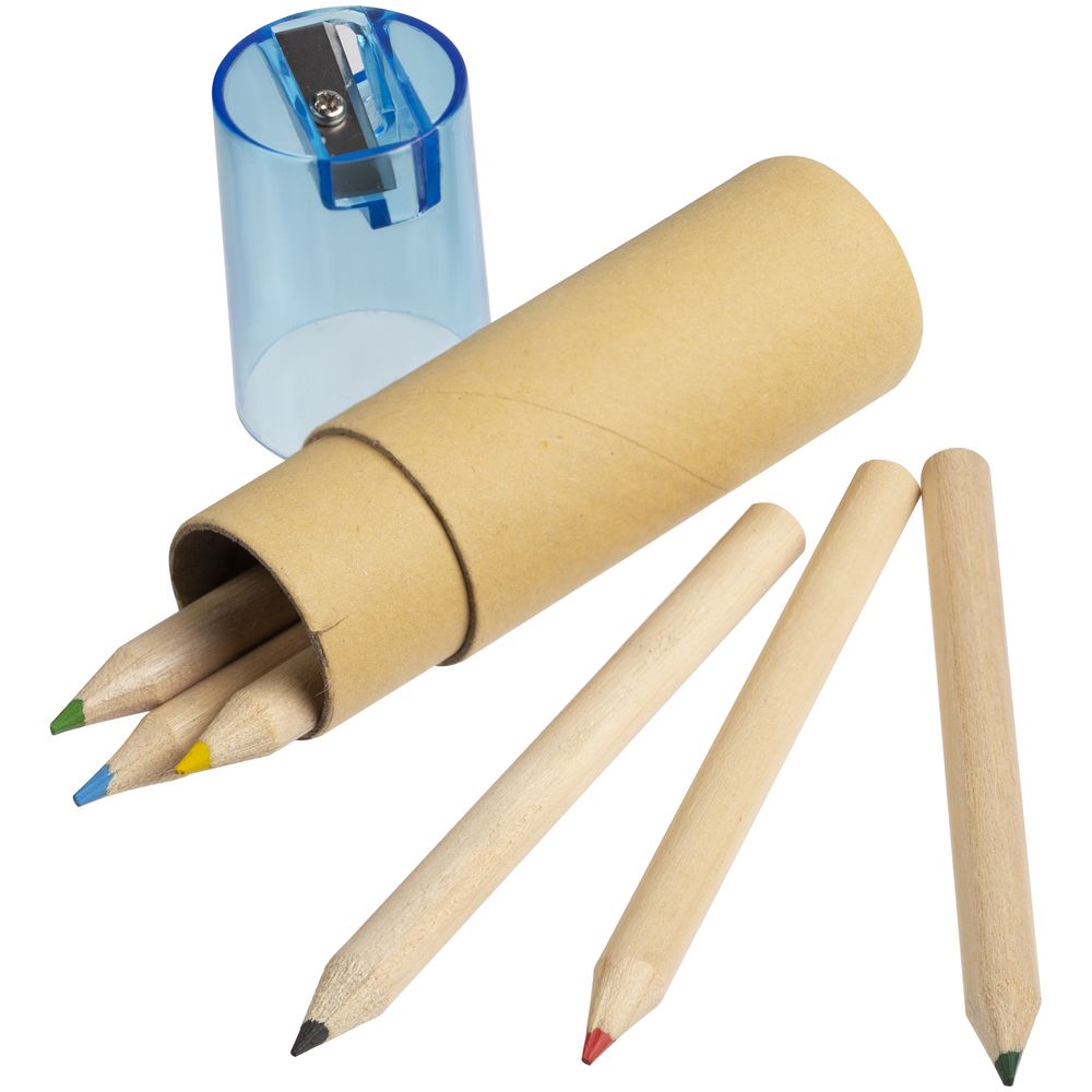 Набор карандашей Pencilvania Office с точилкой, синий — изображение 4