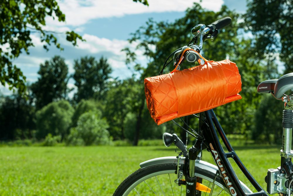 Плед для пикника Comfy, зеленый — изображение 9