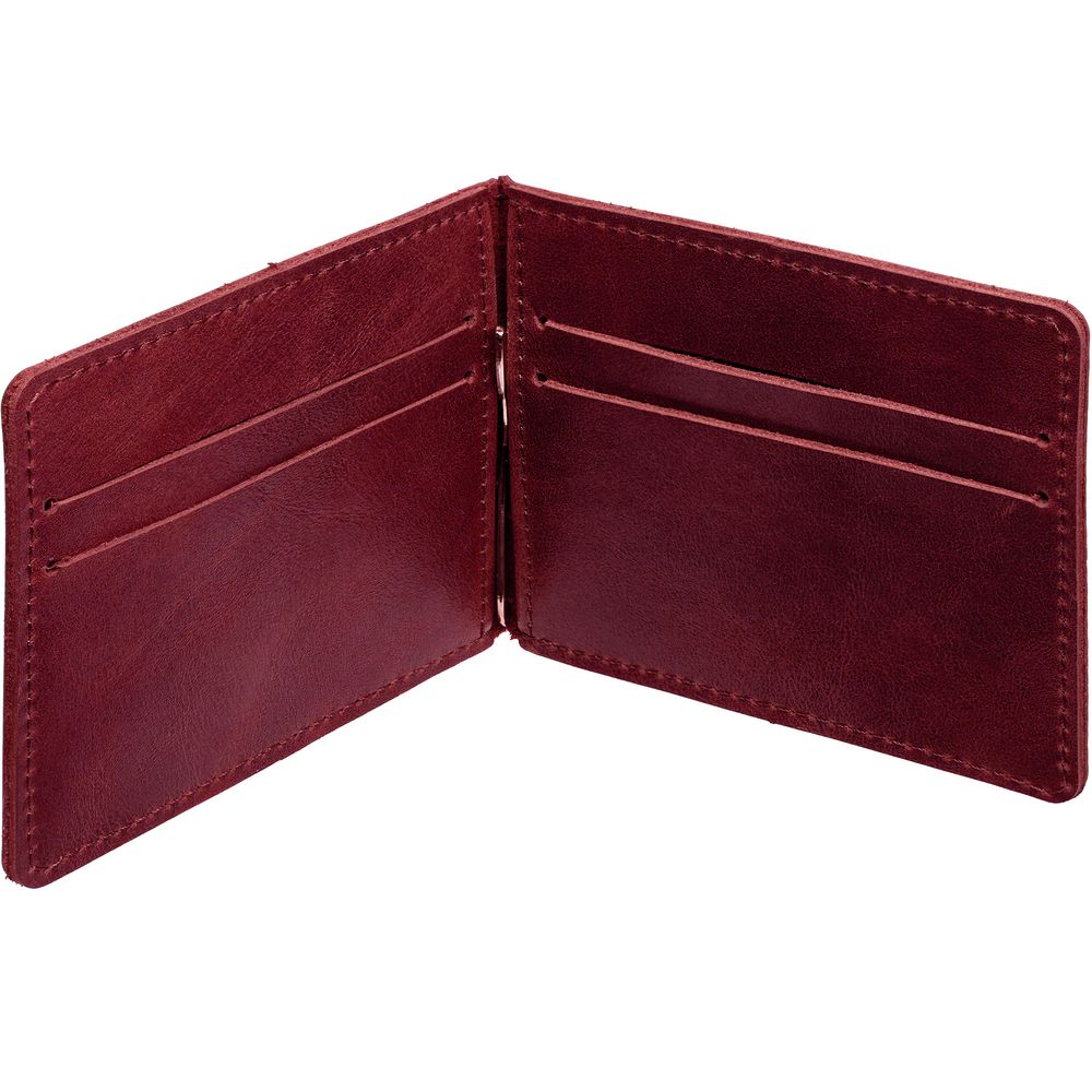 Зажим для купюр Apache, темно-красный — изображение 6