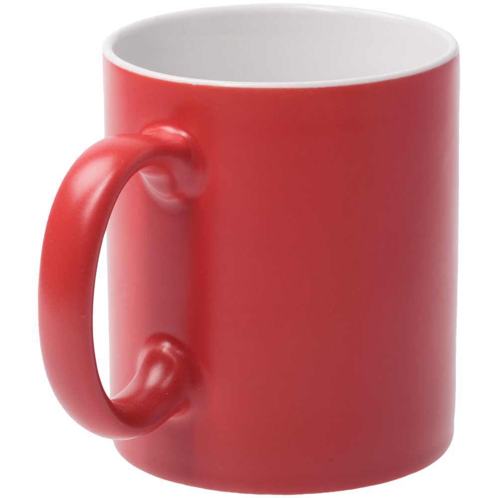 Кружка Promo матовая, красная — изображение 3