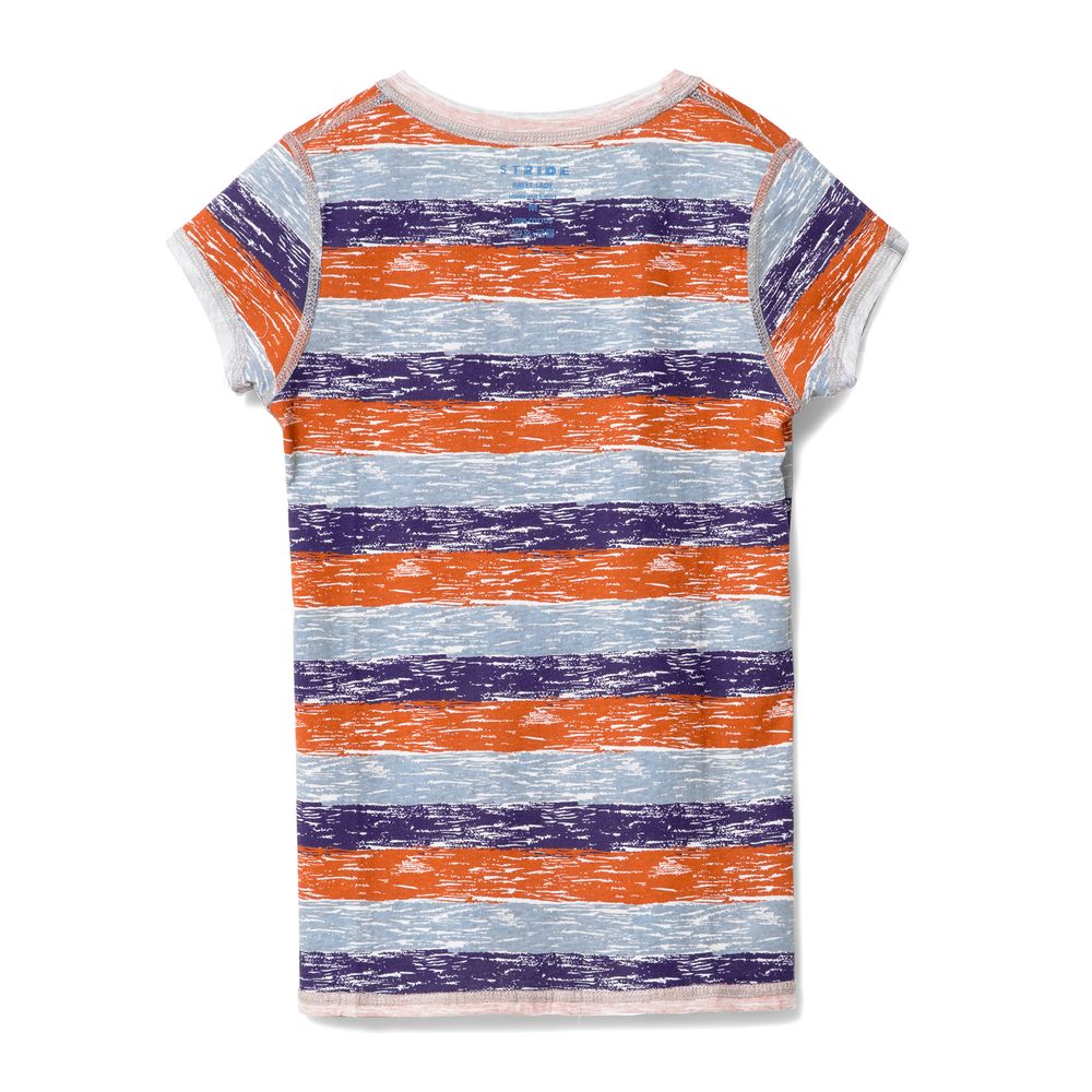 Футболка женская Rayet Lady двусторонняя, оранжевая с фиолетовым — изображение 5