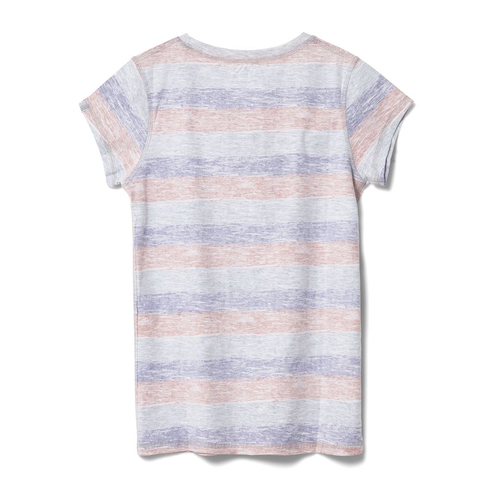 Футболка женская Rayet Lady двусторонняя, оранжевая с фиолетовым — изображение 3