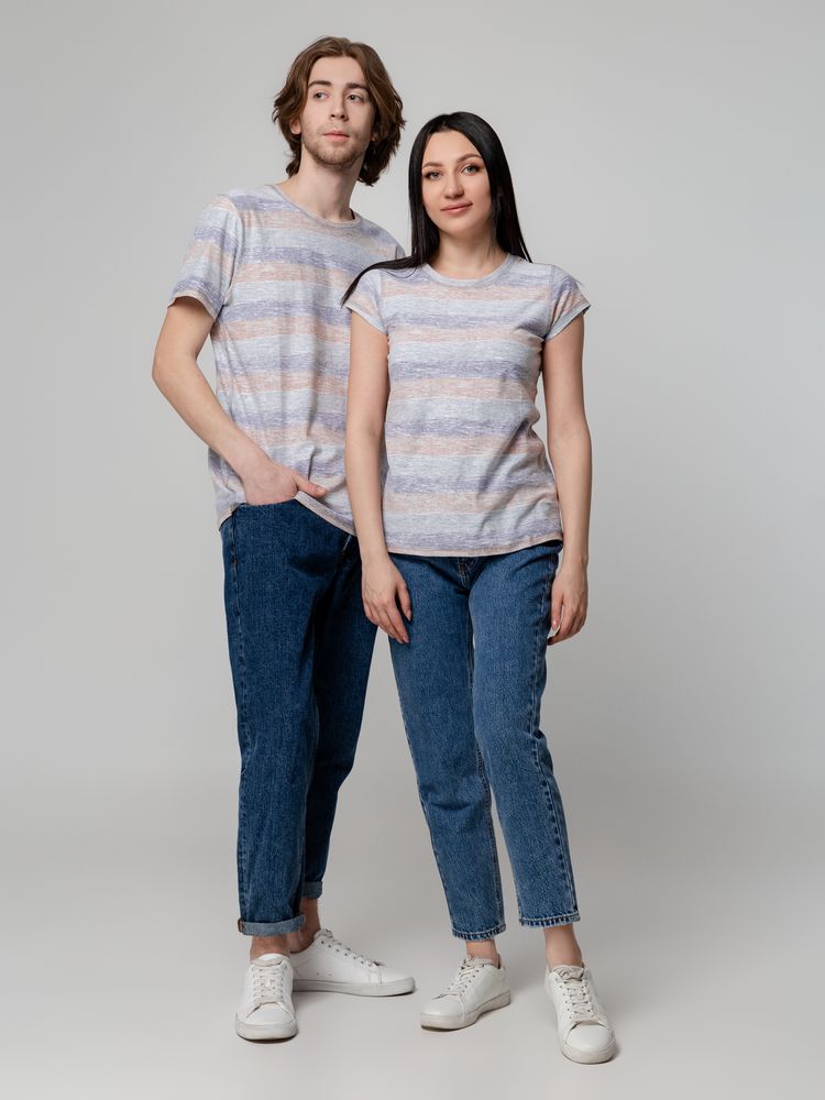 Футболка женская Rayet Lady двусторонняя, оранжевая с фиолетовым — изображение 15