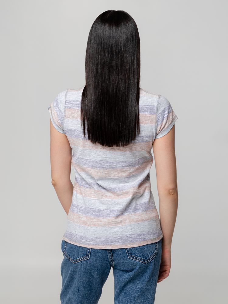 Футболка женская Rayet Lady двусторонняя, оранжевая с фиолетовым — изображение 14