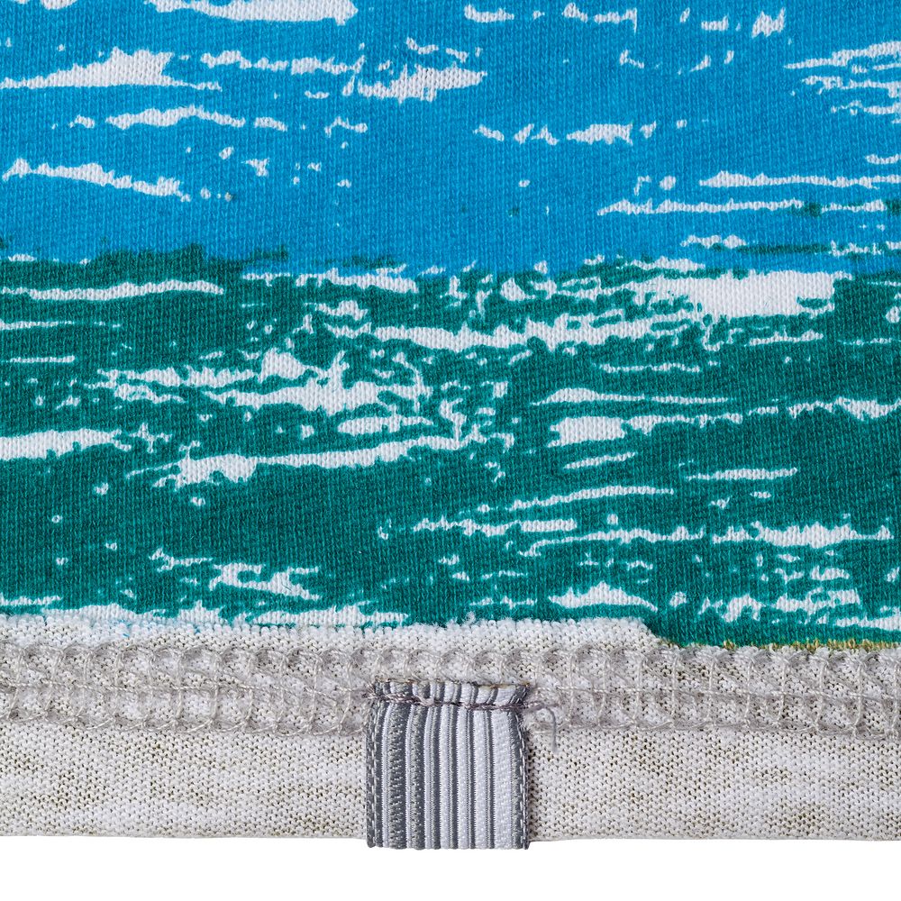 Футболка женская Rayet Lady двусторонняя, голубая с зеленым — изображение 8