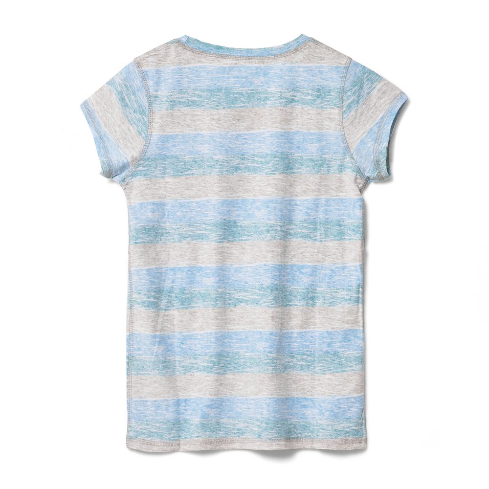 Футболка женская Rayet Lady двусторонняя, голубая с зеленым — изображение 3