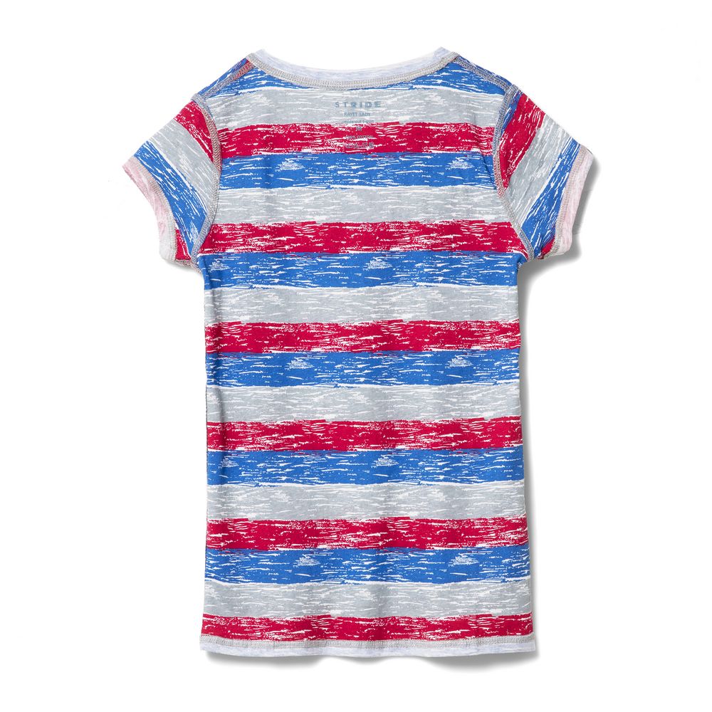 Футболка женская Rayet Lady двусторонняя, красная с синим — изображение 5