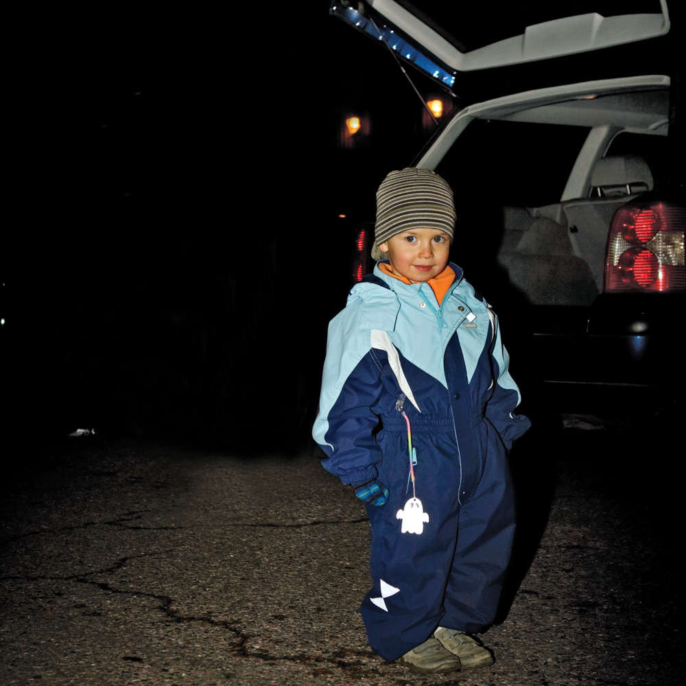 Пешеходный светоотражатель «Сердце», красный — изображение 3