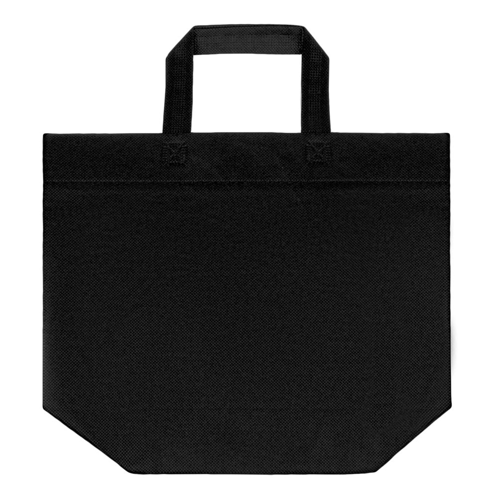 Сумка для покупок Span 3D, черная — изображение 3