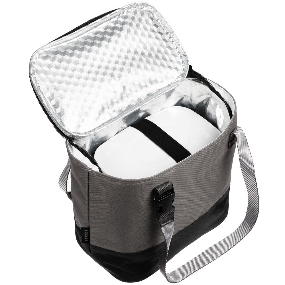 Набор ланчбоксов в термосумке Takk Mamma, серый — изображение 5