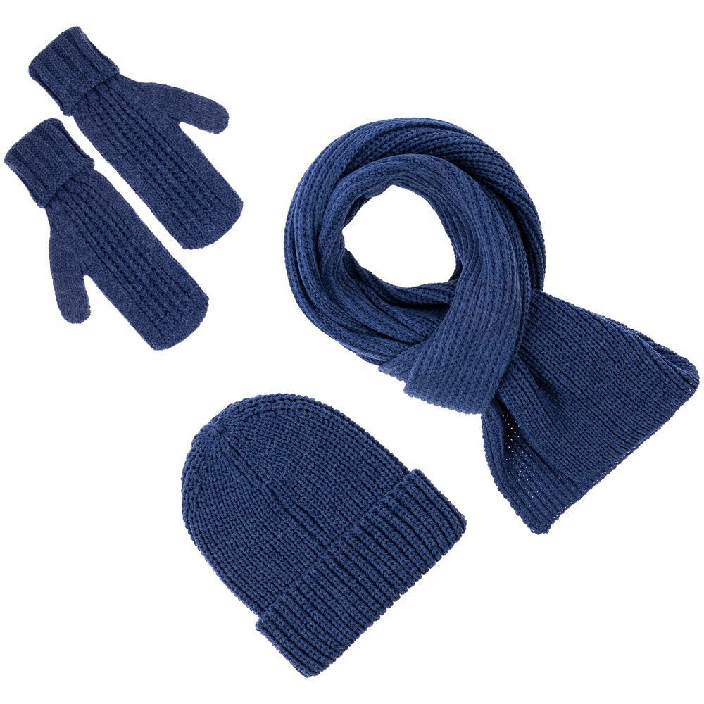 Шапка Nordkyn, синий меланж — изображение 3