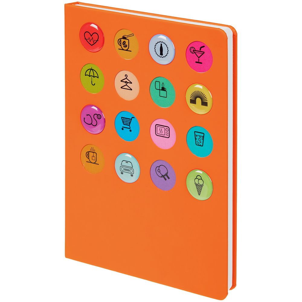 Ежедневник «История изобретений», недатированный, оранжевый — изображение 3