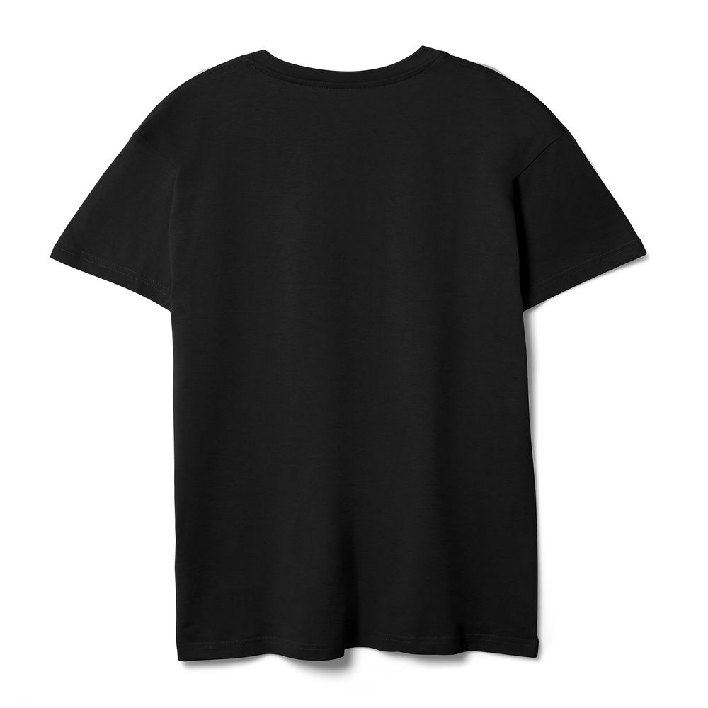 Футболка унисекс T-bolka 140, черная — изображение 3