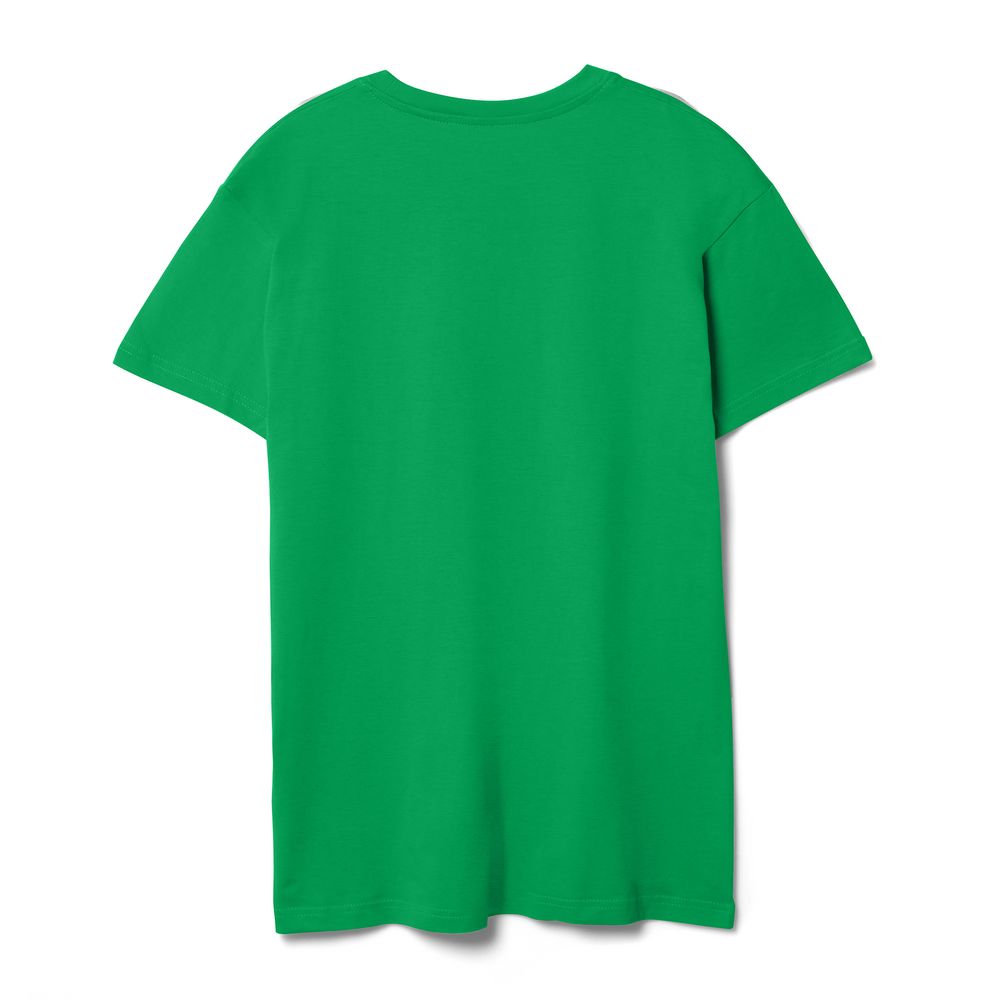 Футболка унисекс T-bolka 140, темно-зеленая — изображение 3