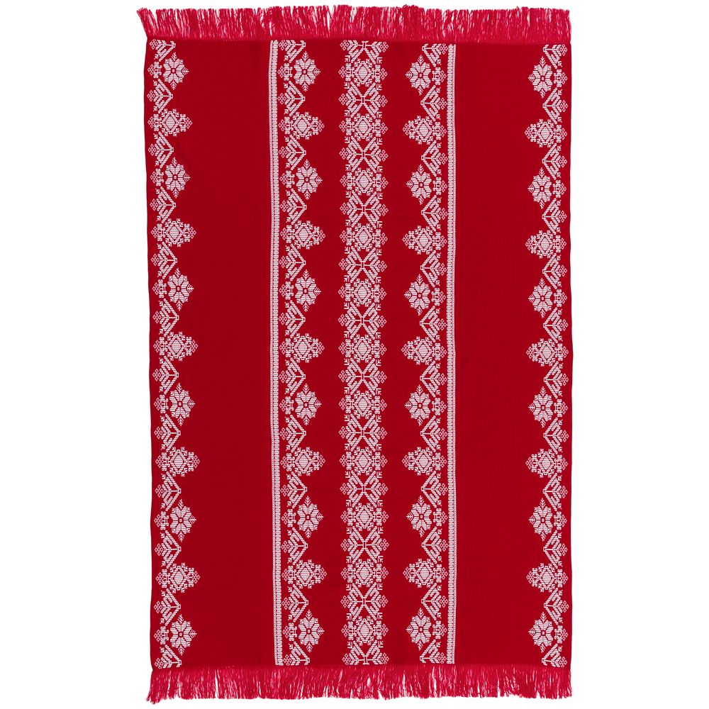 Плед Onego, красный — изображение 3