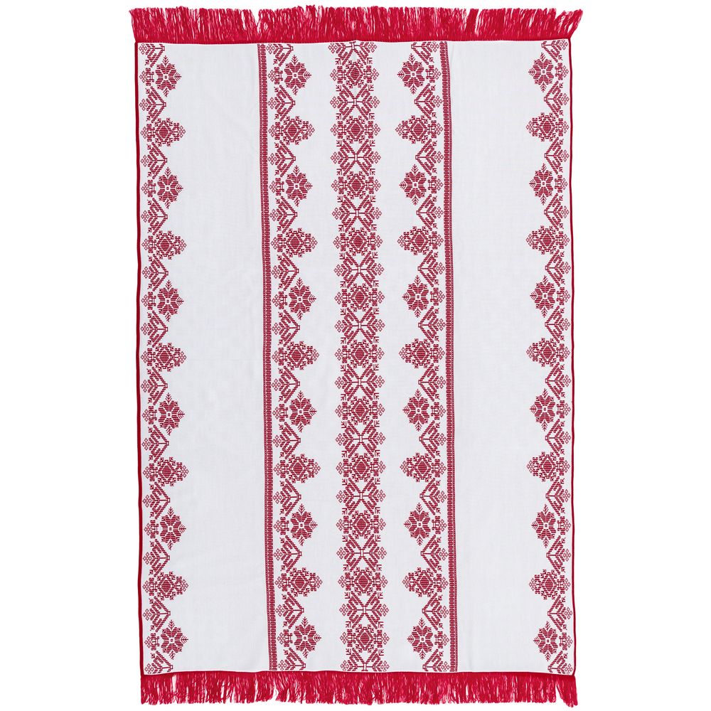 Плед Onego, красный — изображение 4