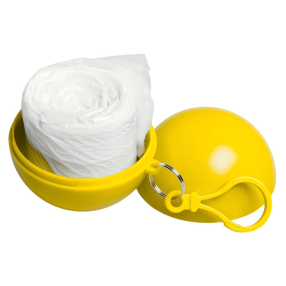 Дождевик в круглом футляре Nimbus, желтый — изображение 3