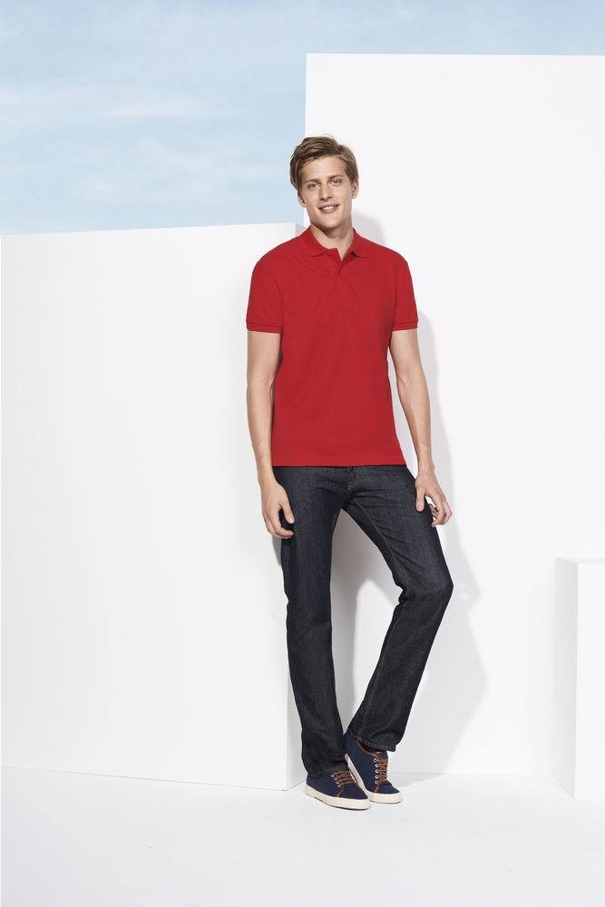 Рубашка поло мужская Spirit 240, ярко-синяя (royal) — изображение 5