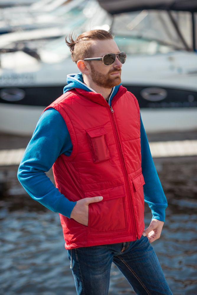 Жилет Worker, ярко-синий — изображение 4