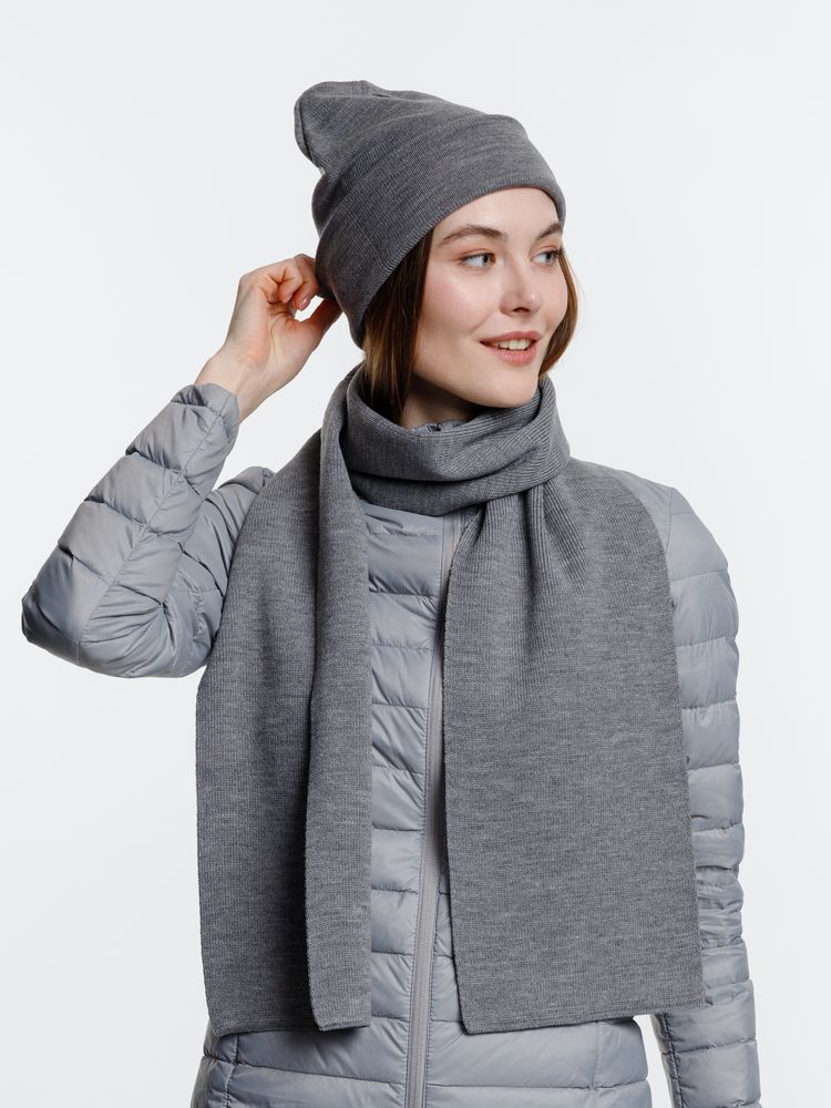 Шарф Real Talk, серый — изображение 7