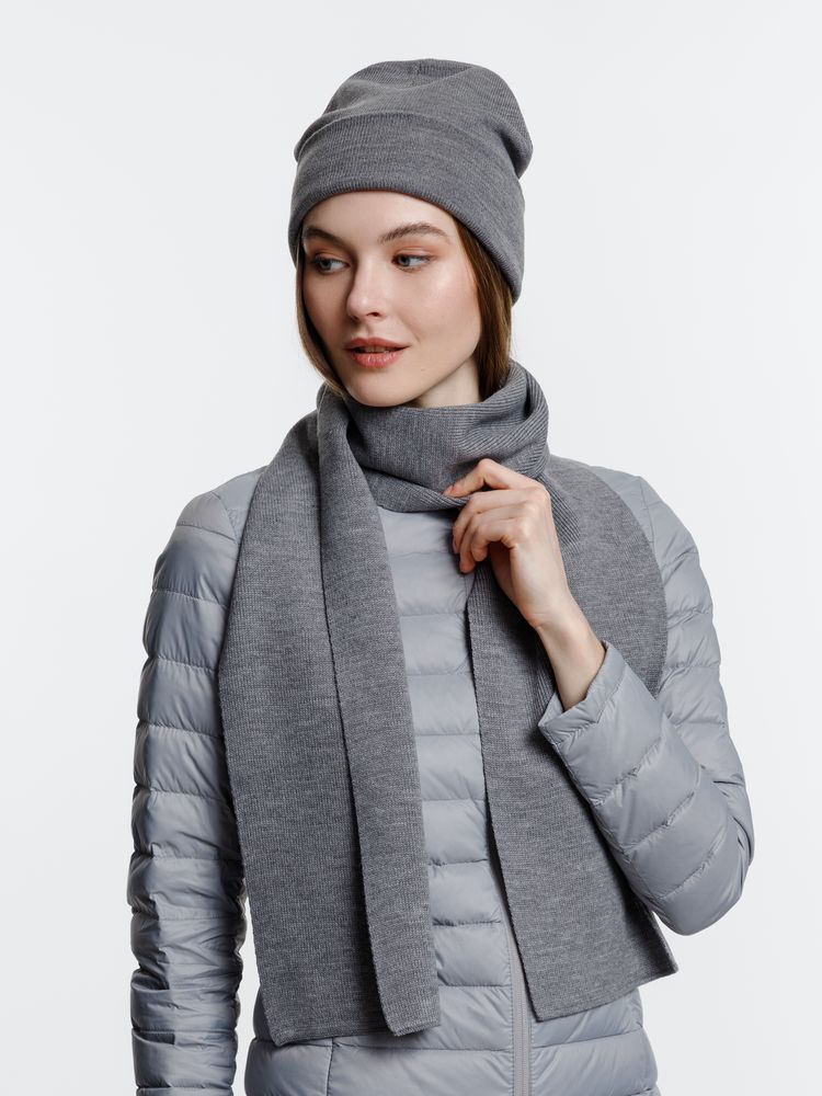 Шарф Real Talk, серый — изображение 8