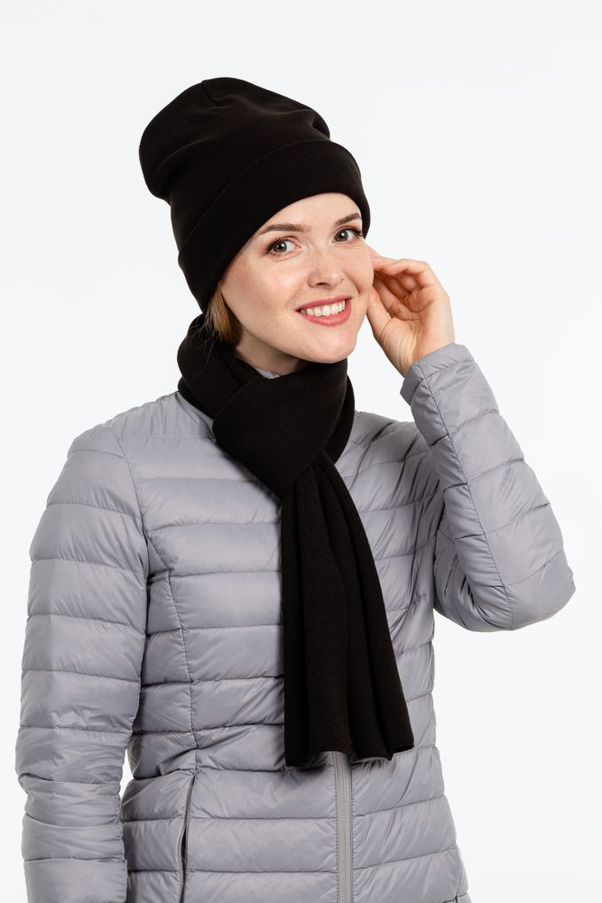 Шарф Real Talk, черный — изображение 7