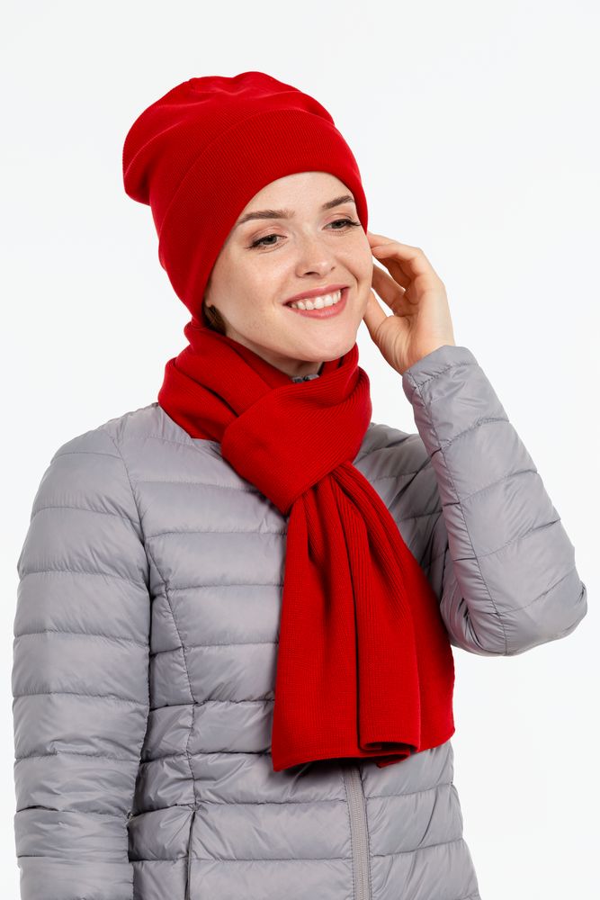 Шарф Real Talk, красный — изображение 8