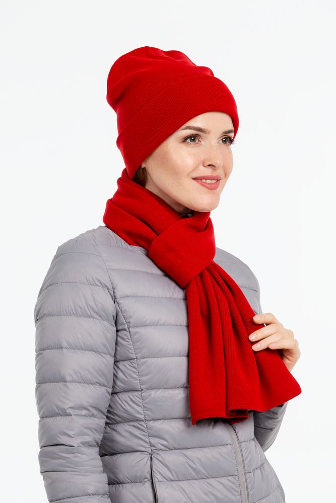 Шарф Real Talk, красный — изображение 7