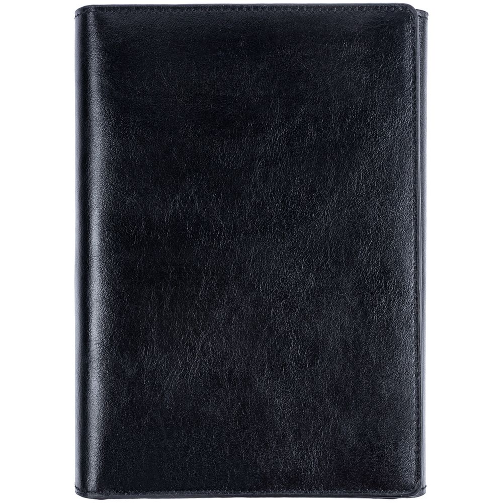 Ежедневник-портфолио Napoli, недатированный, черный — изображение 3