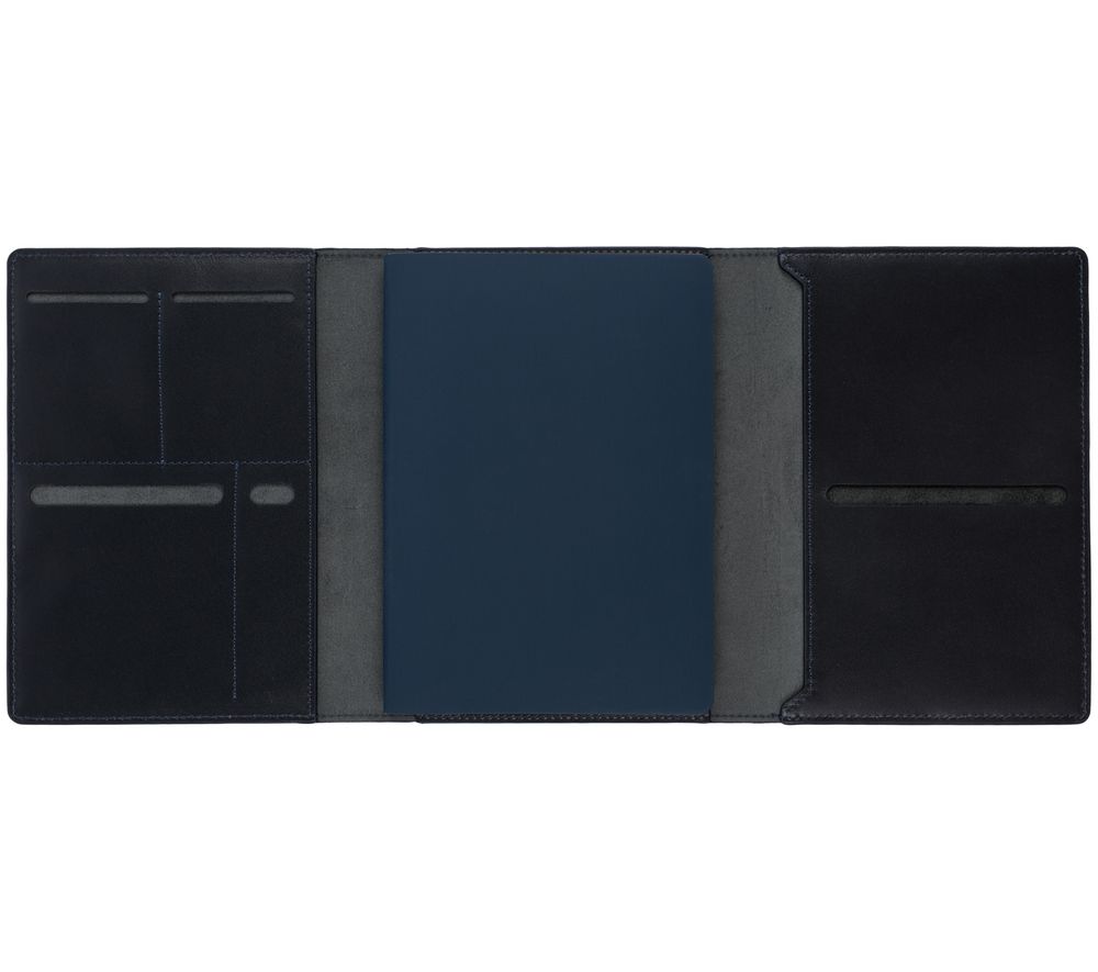 Ежедневник-портфолио Napoli, недатированный, синий — изображение 5