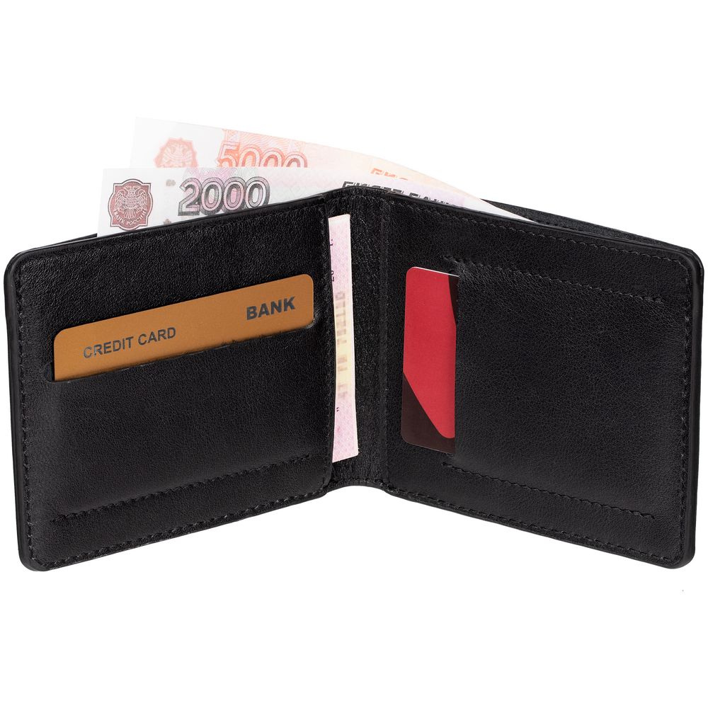 Портмоне Remini, черное — изображение 6