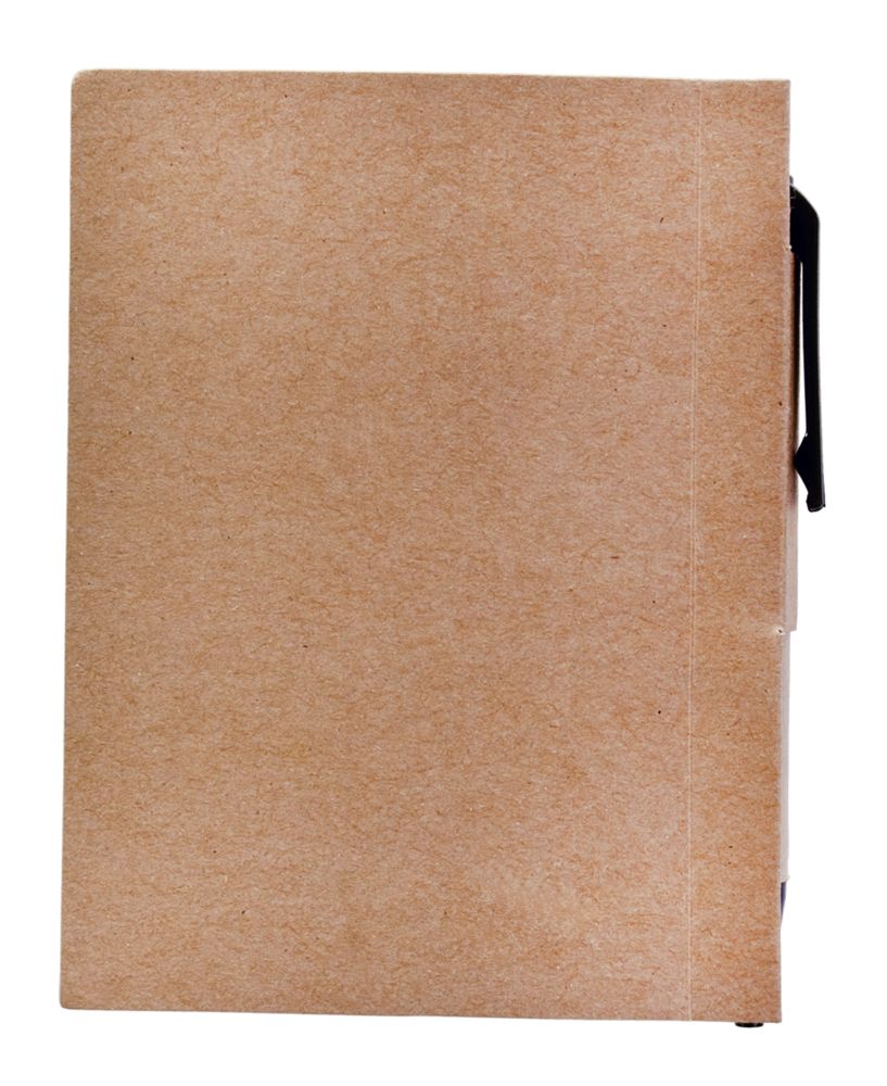 Мини-блокнот Eco Light c ручкой с черными элементами — изображение 3