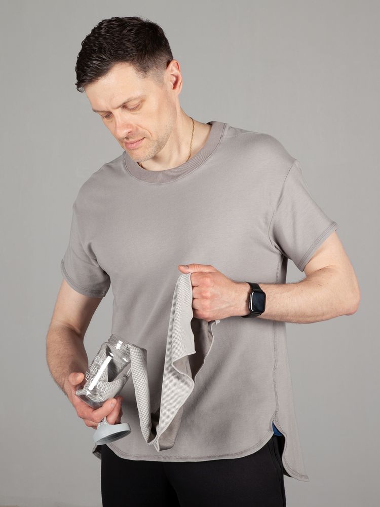 Охлаждающее полотенце Weddell, серое — изображение 6