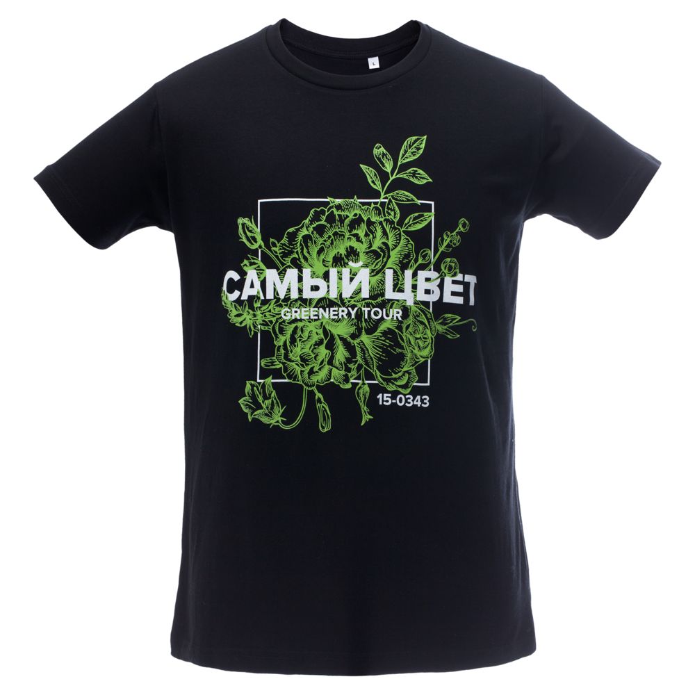 Футболка мужская Regent Fit 150, черная — изображение 4