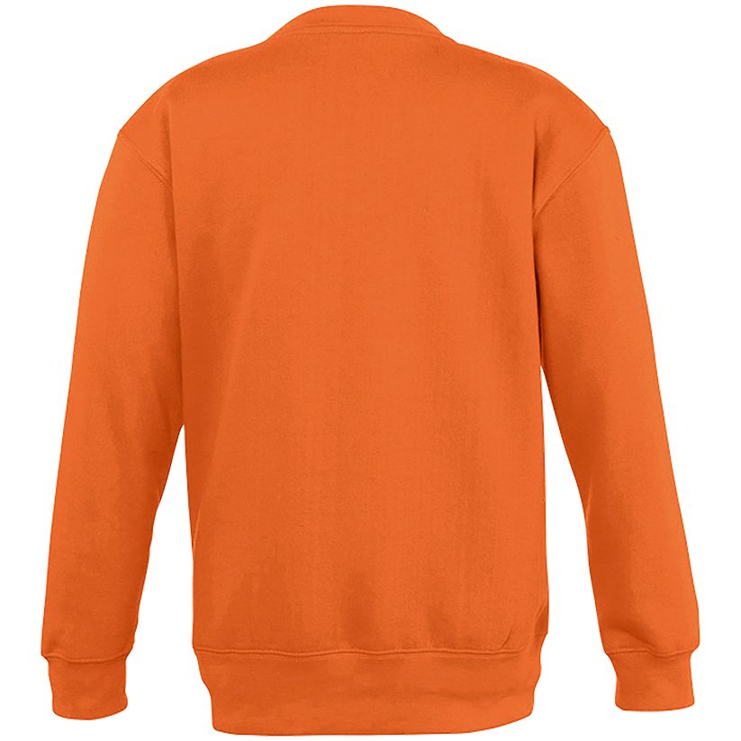 Толстовка детская New Supreme Kids 280, оранжевая — изображение 3