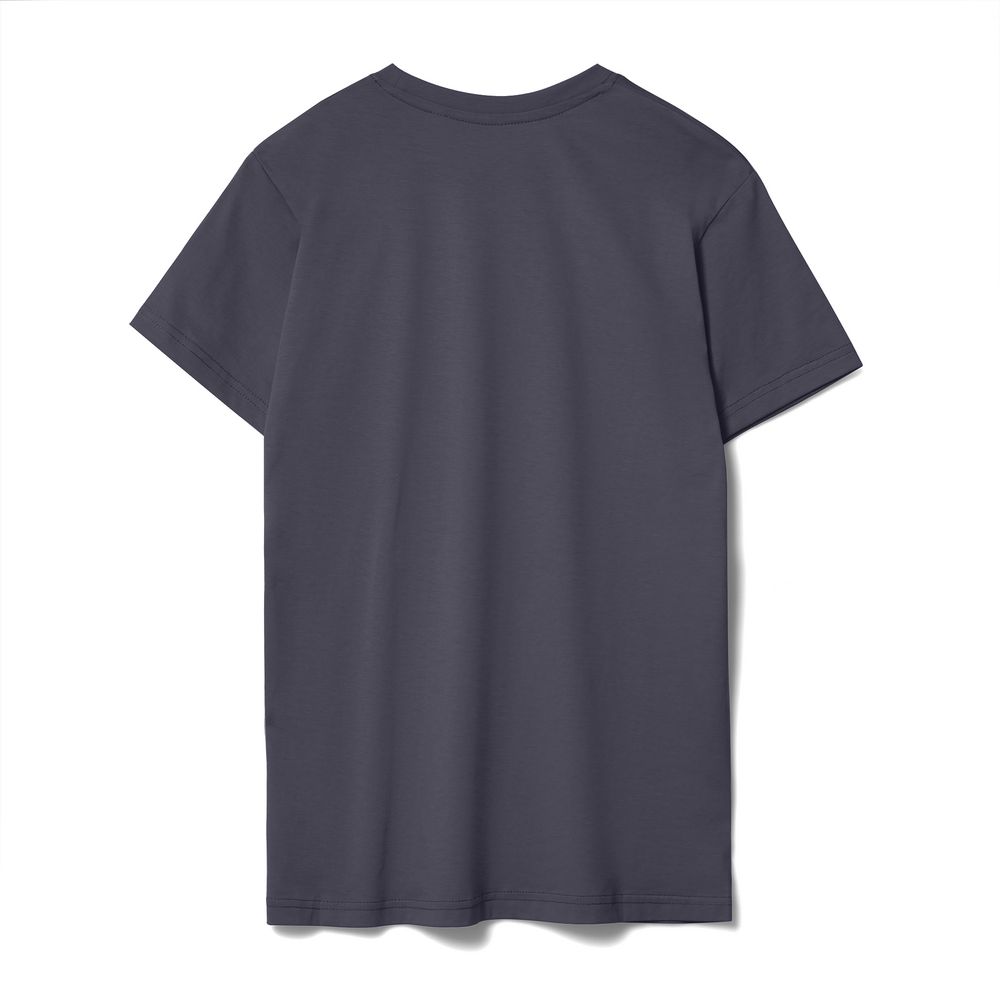 Футболка унисекс T-Bolka 160, темно-серая (графит) — изображение 3