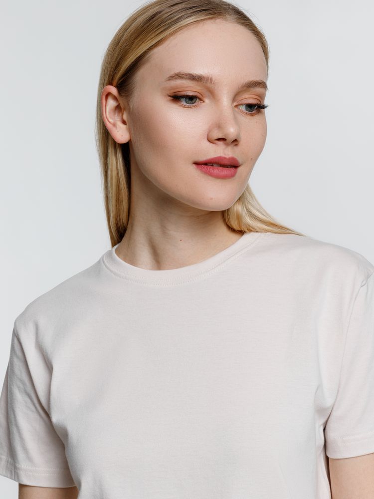 Футболка унисекс T-Bolka 160, молочно-белая — изображение 11