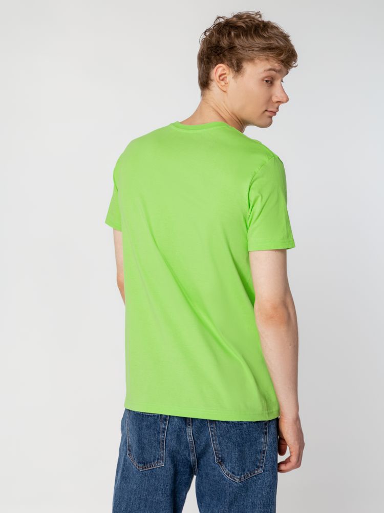 Футболка унисекс T-Bolka 160, зеленое яблоко — изображение 7