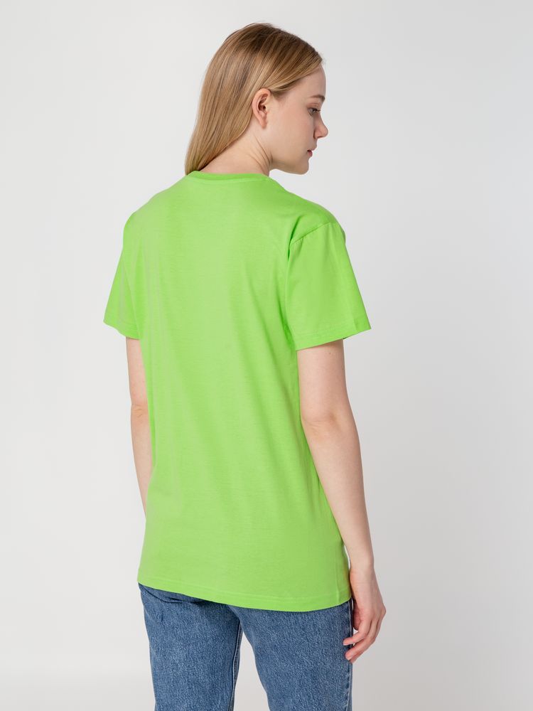 Футболка унисекс T-Bolka 160, зеленое яблоко — изображение 11