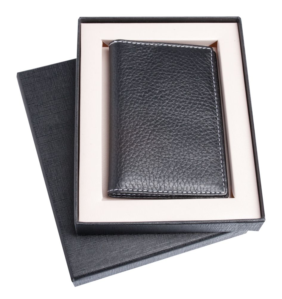 Футляр для визиток Belladonna Meeting, черный — изображение 7