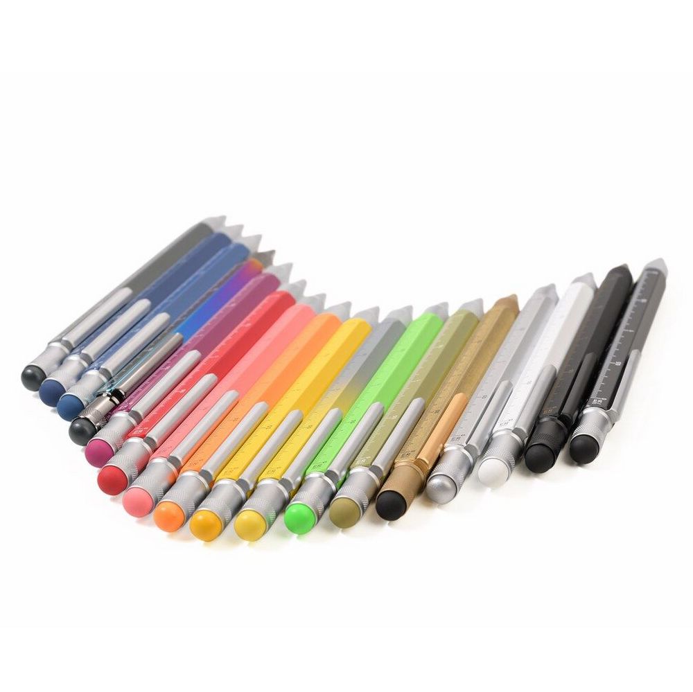 Ручка шариковая Construction, мультиинструмент, красная — изображение 4