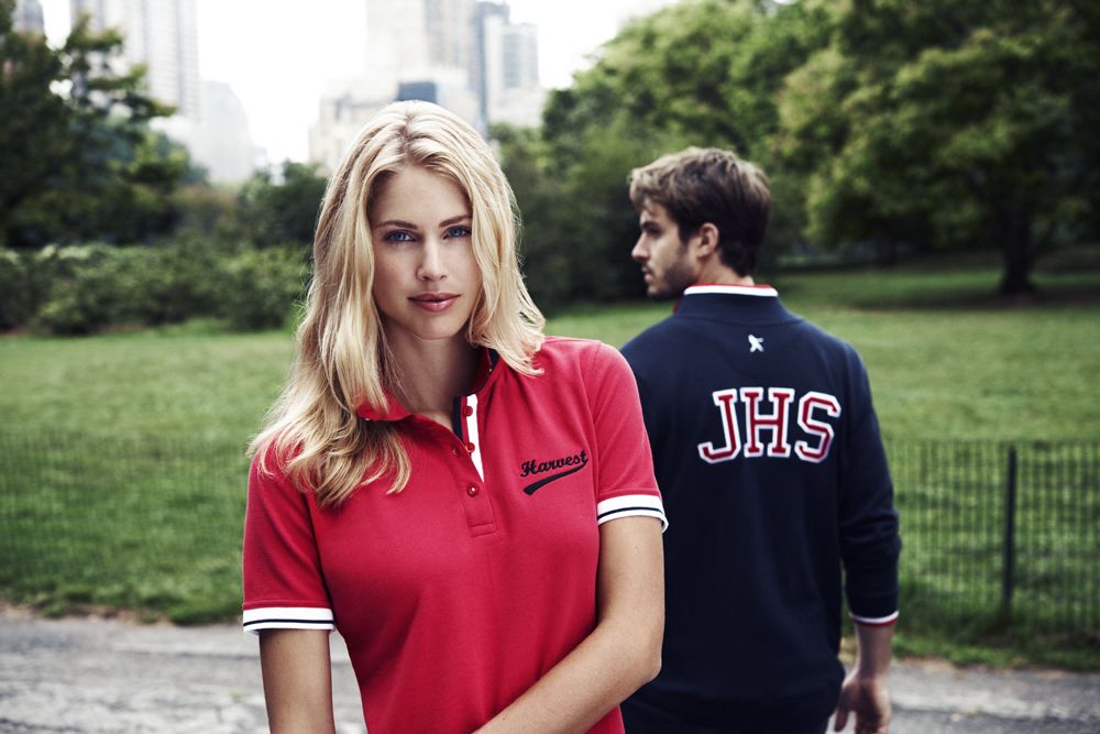 Рубашка поло женская Antreville, красная — изображение 7