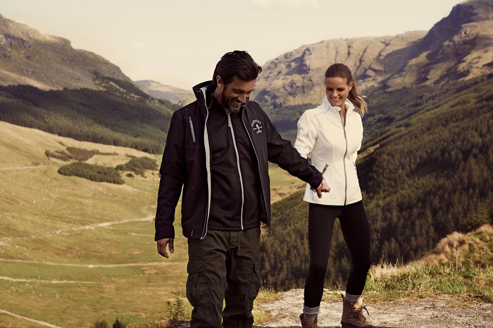 Куртка софтшелл мужская Snyder, белая — изображение 5