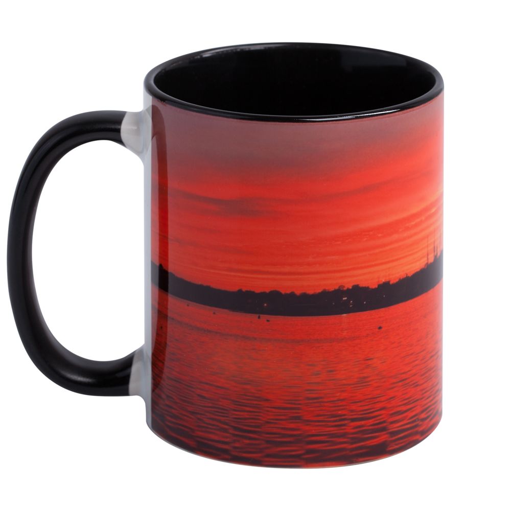 Кружка Promo Plus для сублимационной печати, черная — изображение 4