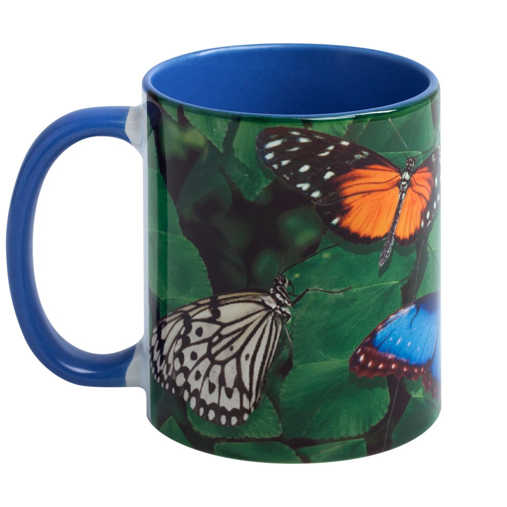 Кружка Promo Plus для сублимационной печати, голубая — изображение 5