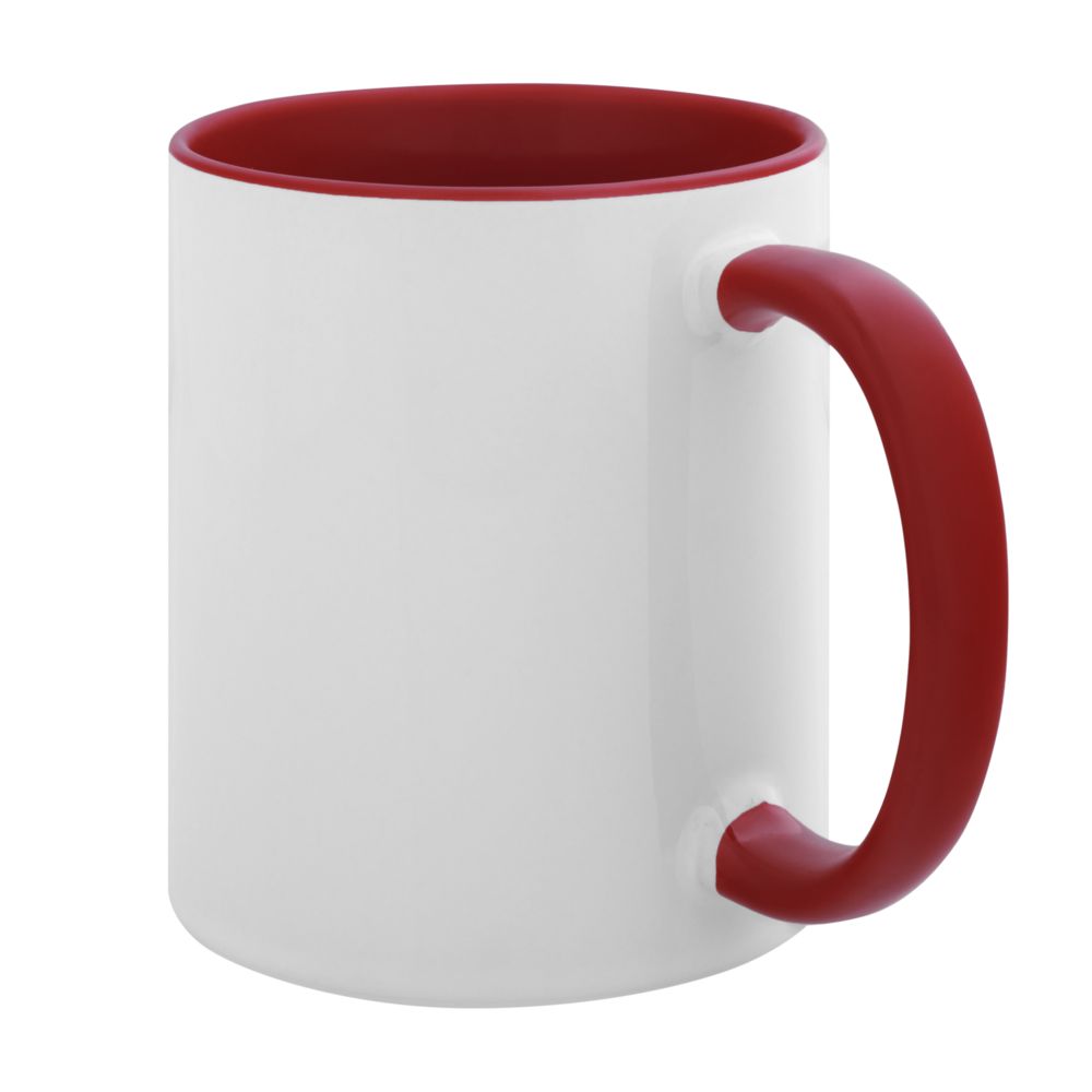 Кружка Promo Plus для сублимационной печати, красная — изображение 3