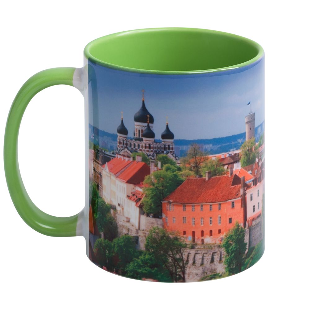 Кружка Promo Plus для сублимационной печати, зеленое яблоко — изображение 5