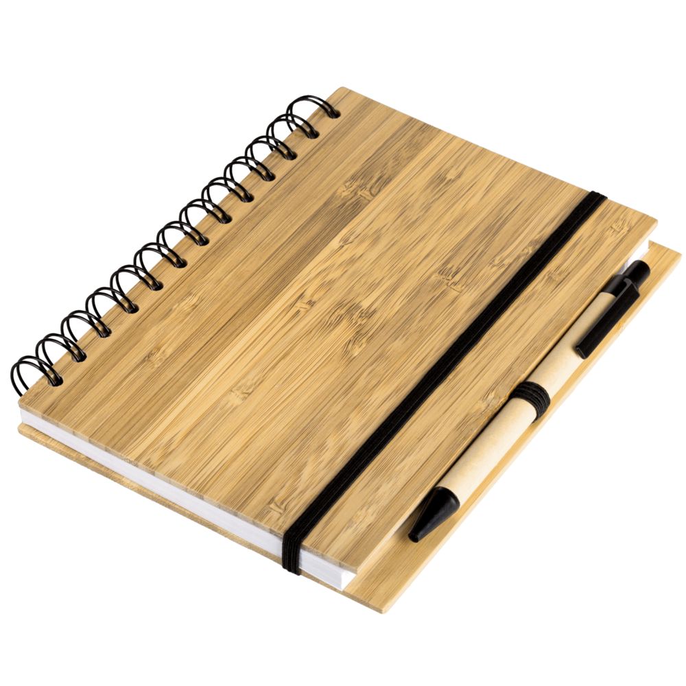 Блокнот на кольцах Bambook с шариковой ручкой — изображение 5