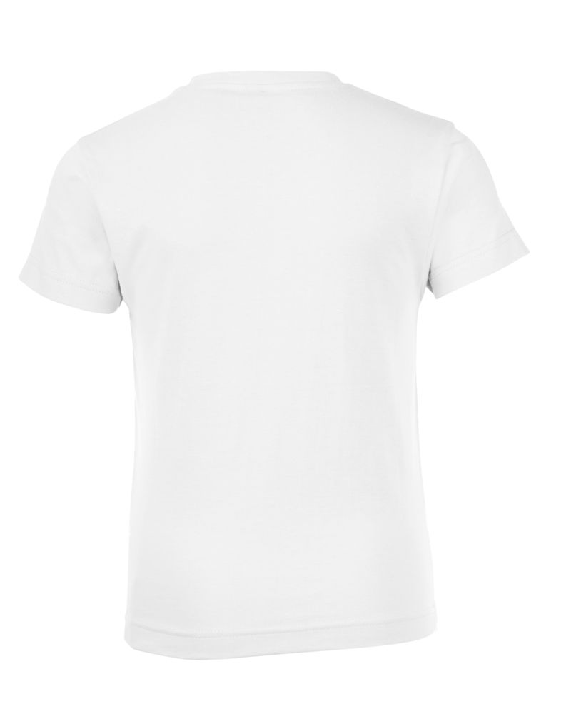 Футболка детская Regent Fit Kids, белая — изображение 4